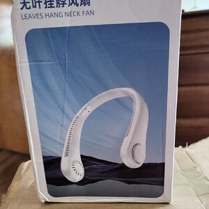 NIB Pink Portable Neck Fan